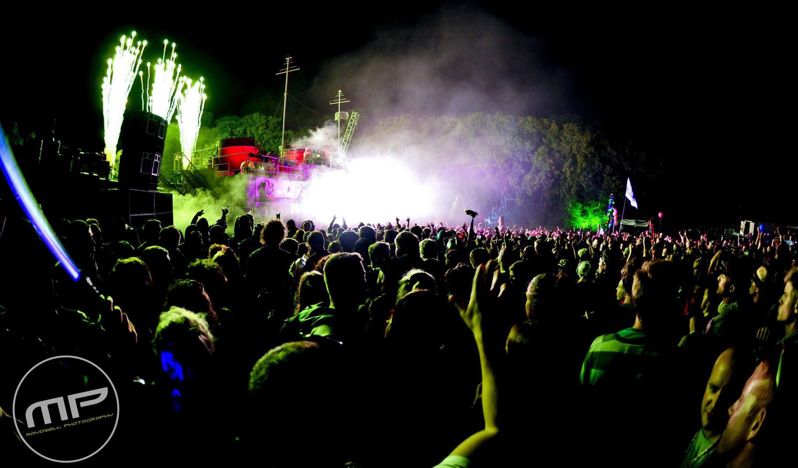 H.M.S. Bestival At Night 2013