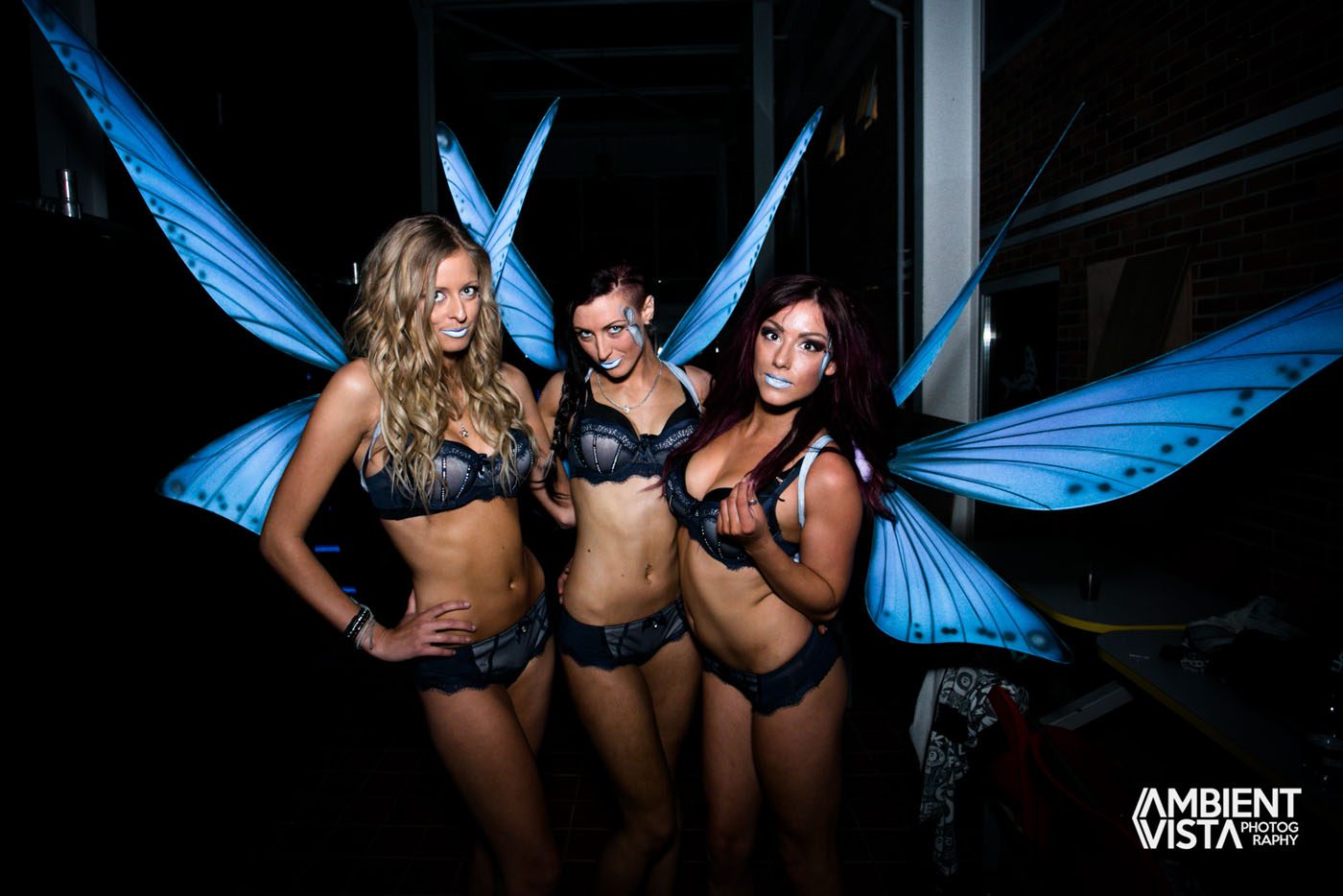 Club Dancers Butterfly Wings