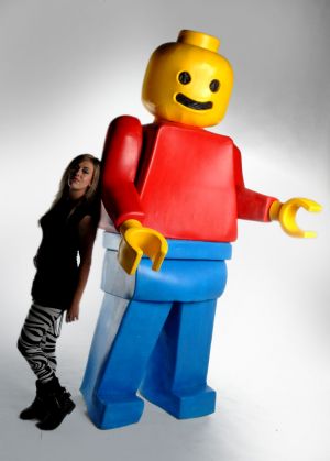 Area 51 Giant Lego Character