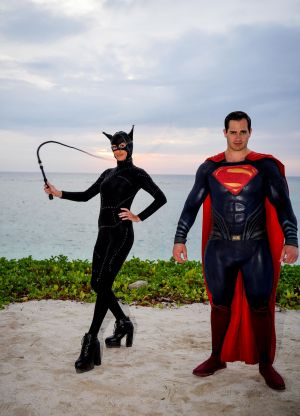 catwoman and superman