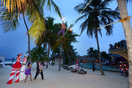 circus acts maldives