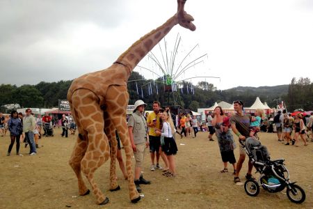 Giraffe Stilt Walker
