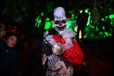 Killer Klown Jonathan Ross Halloween Party