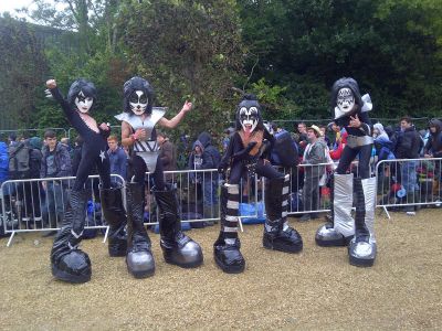 Kiss Characters Bestival