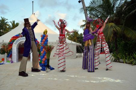 Maldives Easter Show Willy Wonka