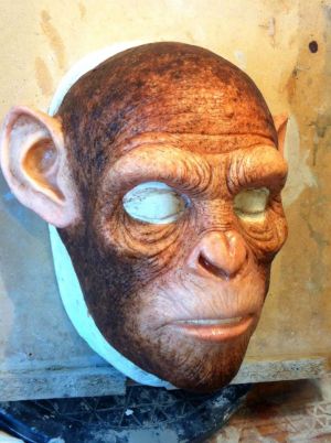 Realistic Chimp Mask