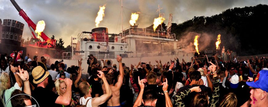 RAVE ON THE WAVES AT BESTIVAL